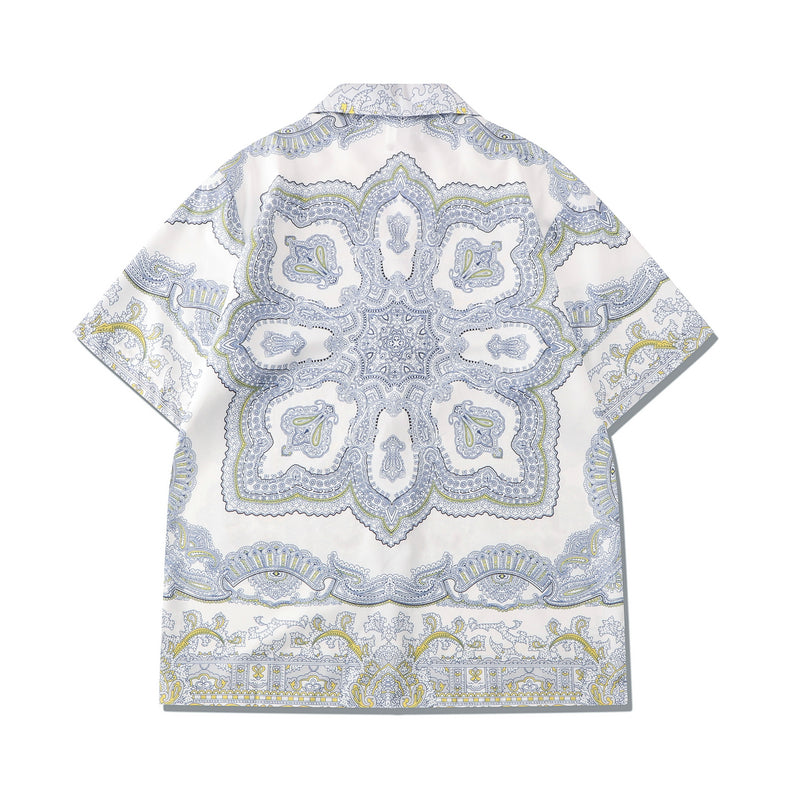 SHIRT AND SHORTS SET WITH MANCHES COURTES RESPIRANTE PATTERNED DESIGN