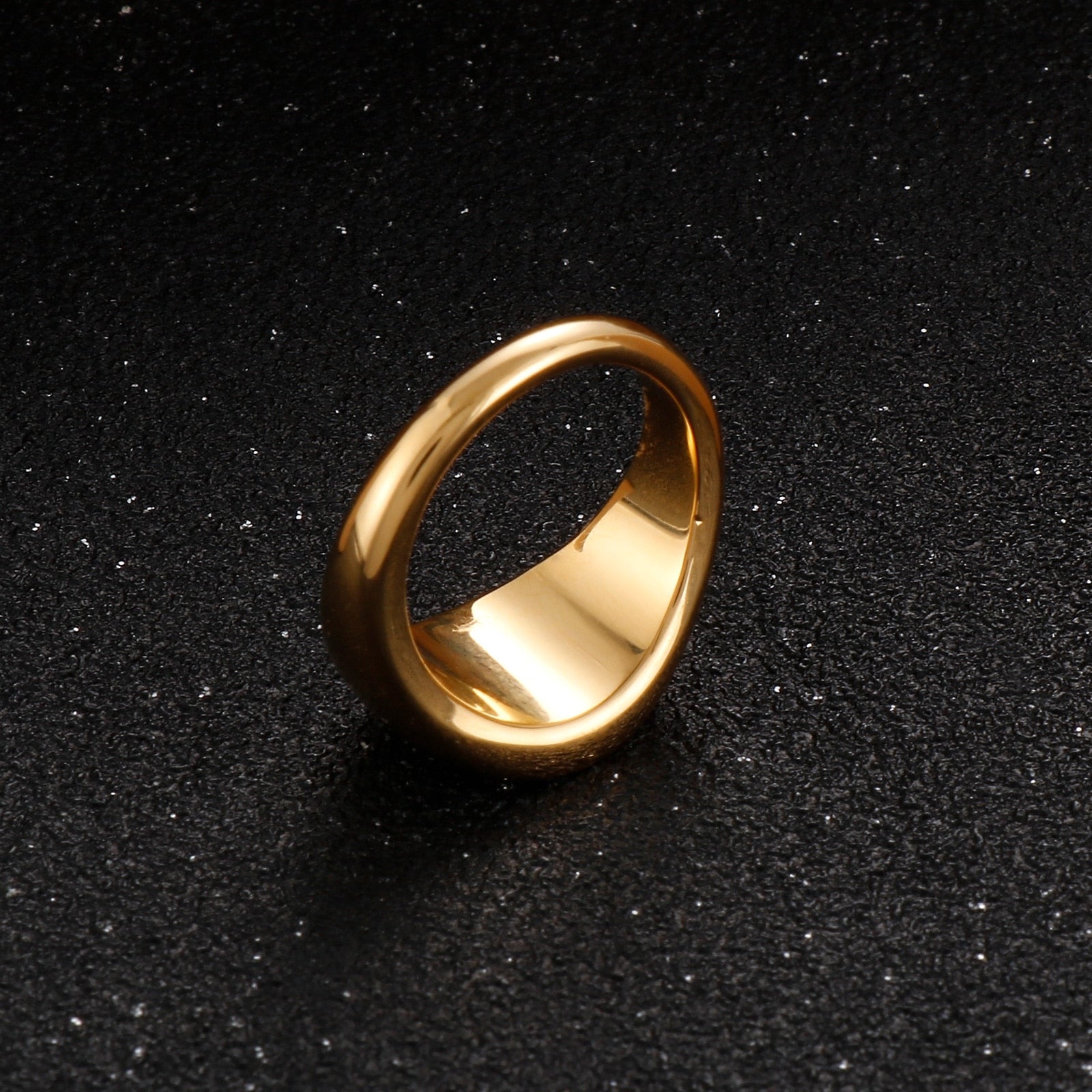 SIGNET RING SET OF TWO - CASUAL RINGS FOR EVERYDAY WEAR