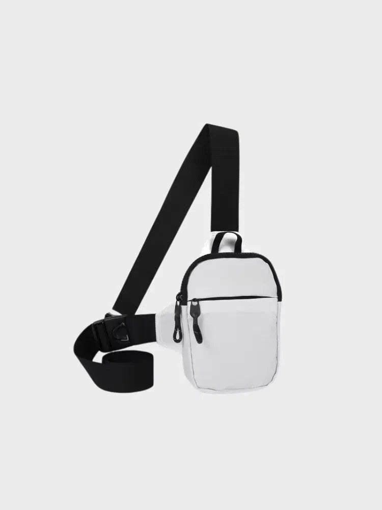 SLING BAG BLACK BANDOULIÈRE DECARBA FOR USAGE QUOTIDIEN