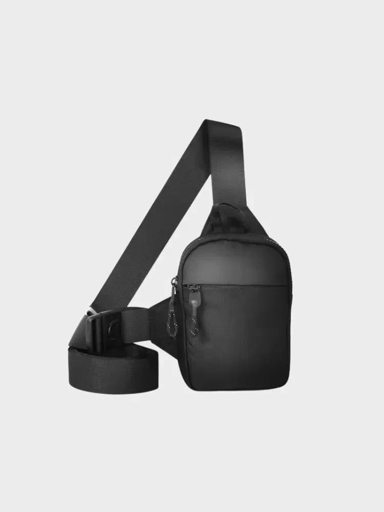 SLING BAG BLACK BANDOULIÈRE DECARBA FOR USAGE QUOTIDIEN