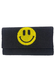 Smile Glass Beads Clutch