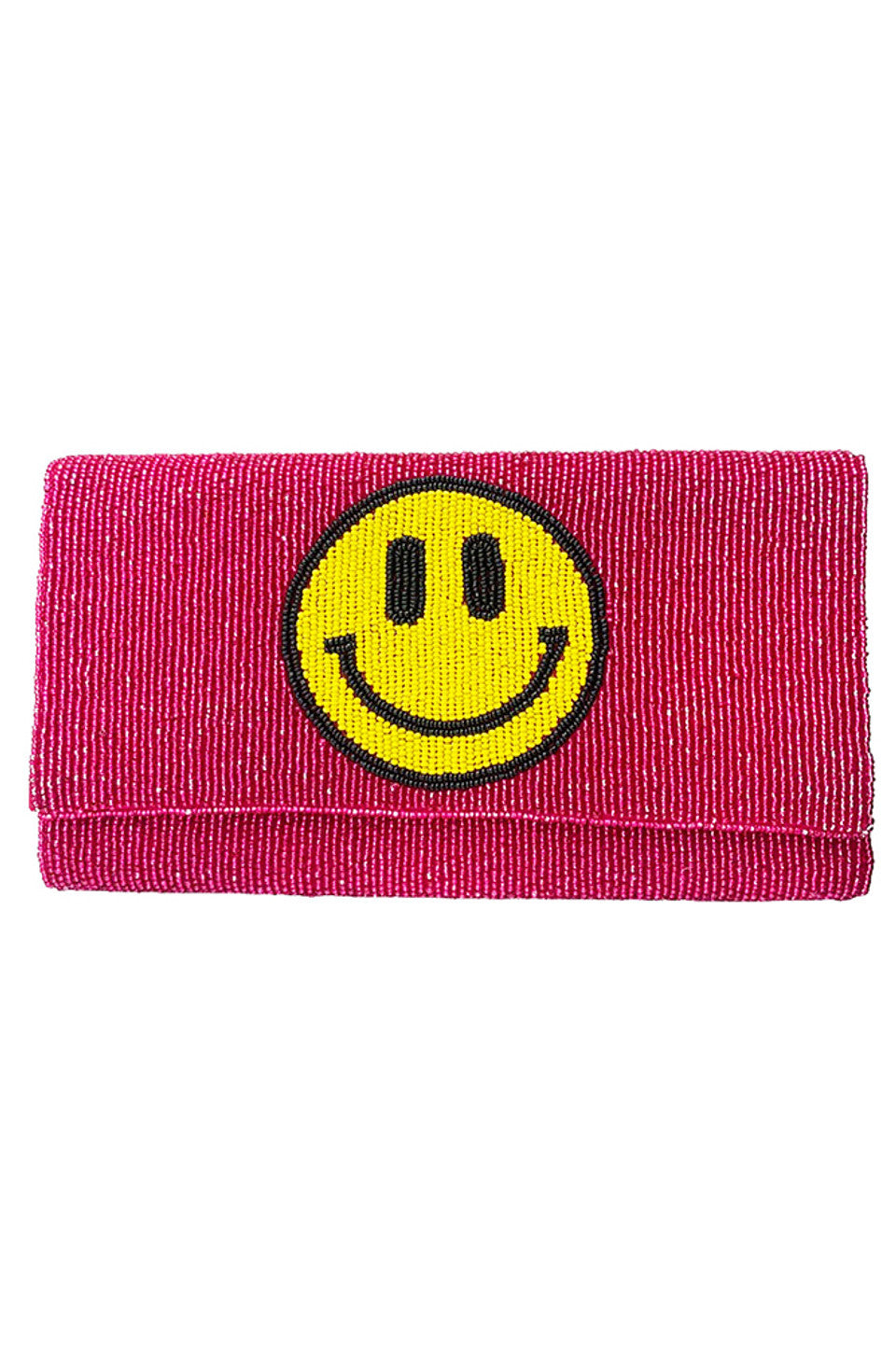 Smile Glass Beads Clutch