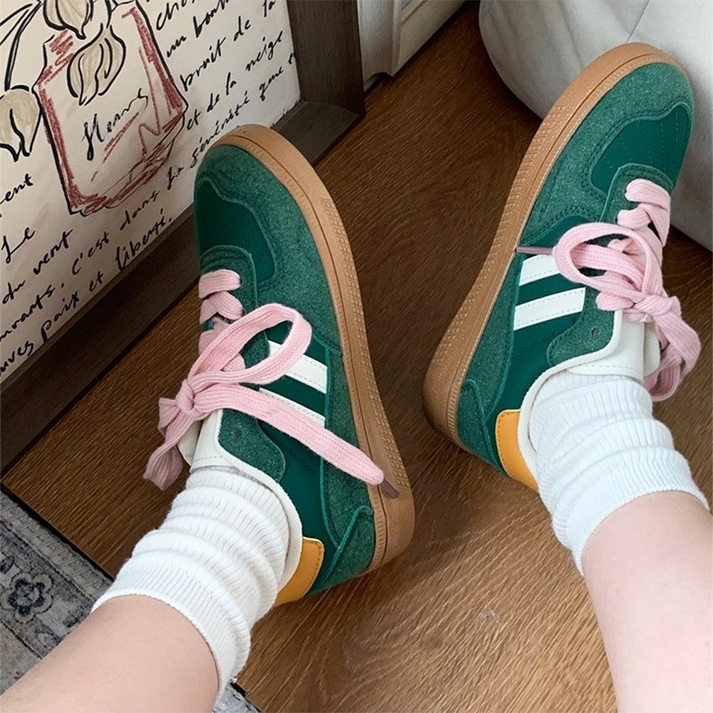SNEAKERS: SATURDAY SCHOOL VINTAGE ATHLETIC HEEL TAB