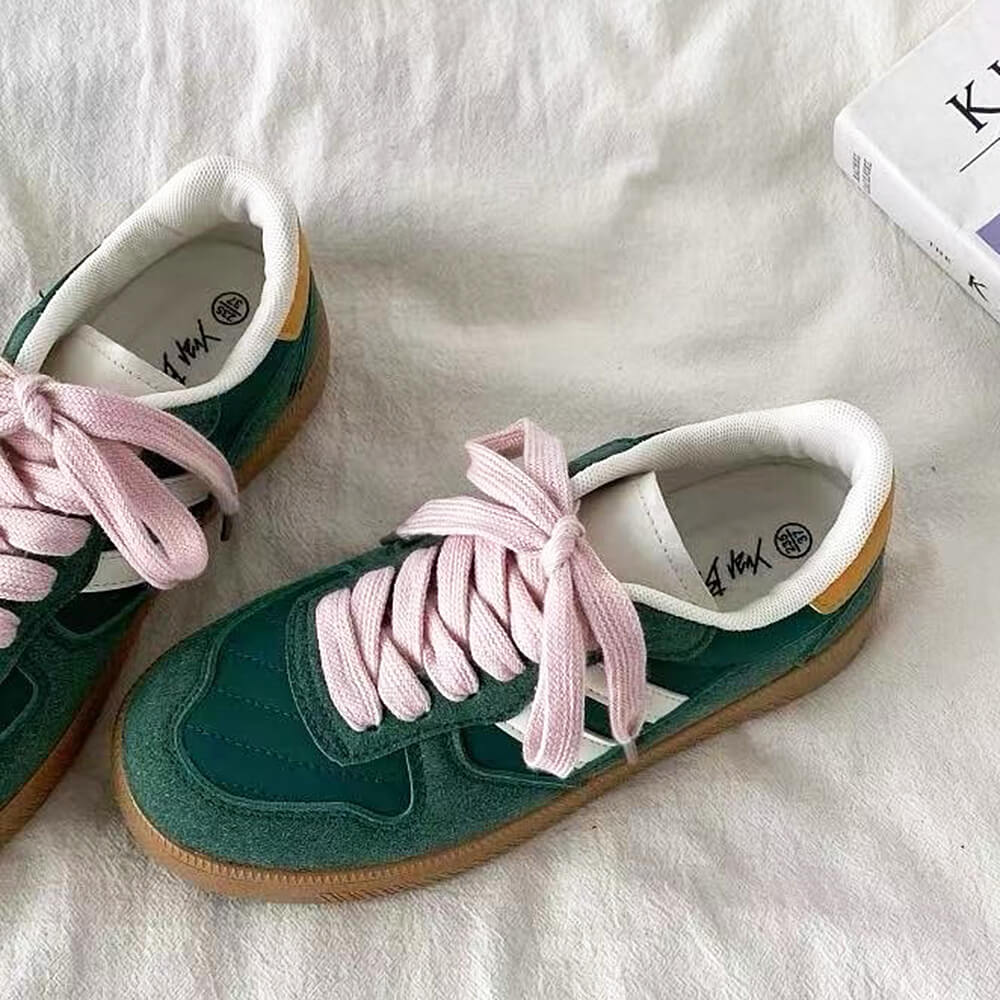 SNEAKERS: SATURDAY SCHOOL VINTAGE ATHLETIC HEEL TAB