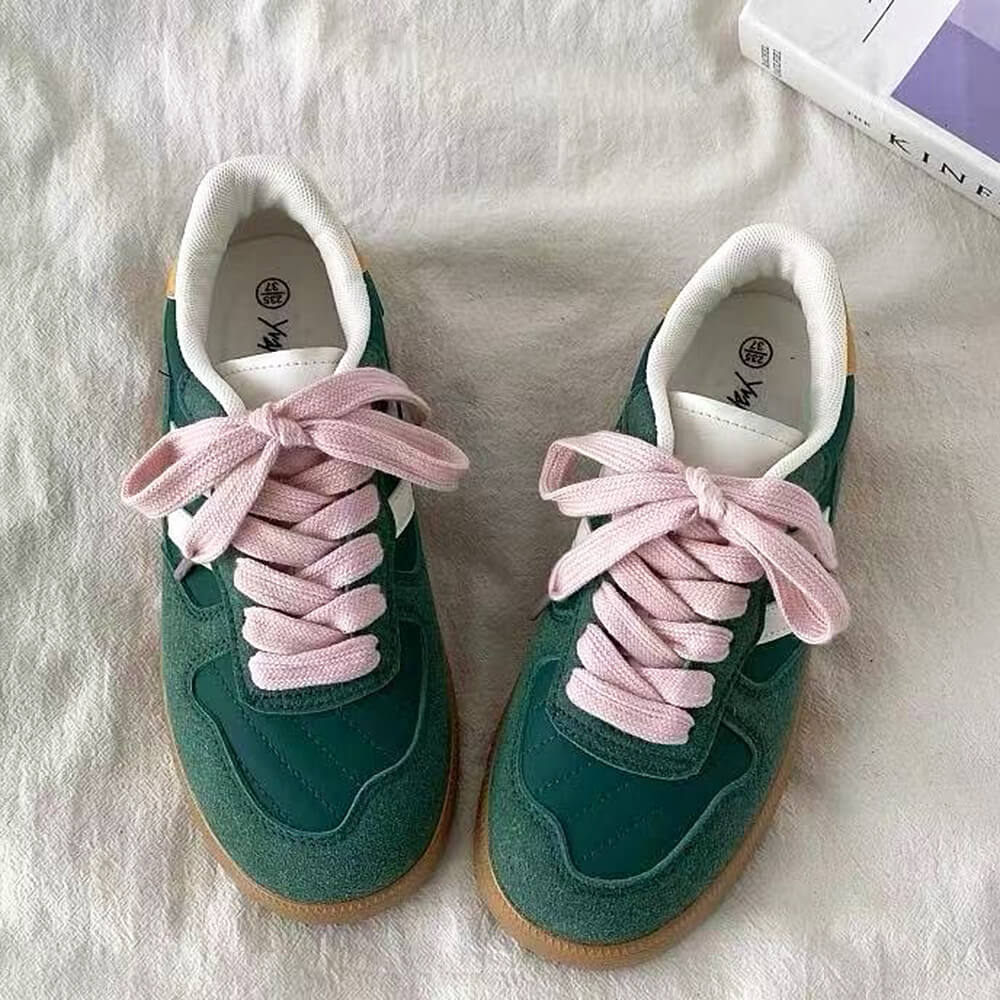 SNEAKERS: SATURDAY SCHOOL VINTAGE ATHLETIC HEEL TAB