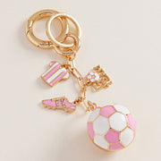 Soccer Keychain / Bag Charm