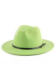 SOLID BRIN BELT HAT