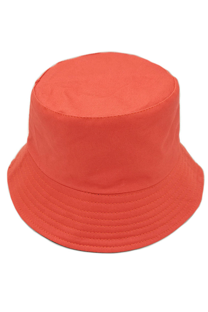SOLID BUCKET HAT
