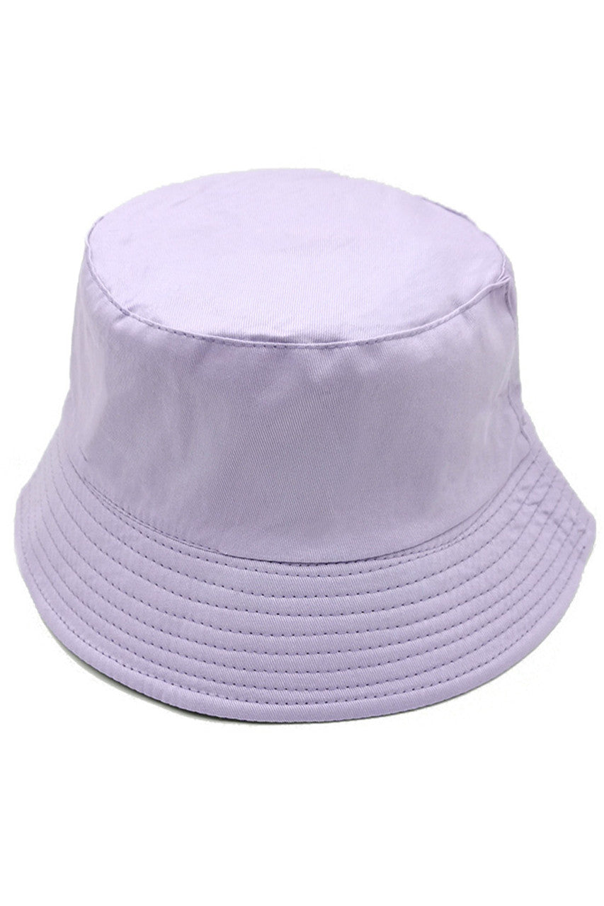 SOLID BUCKET HAT