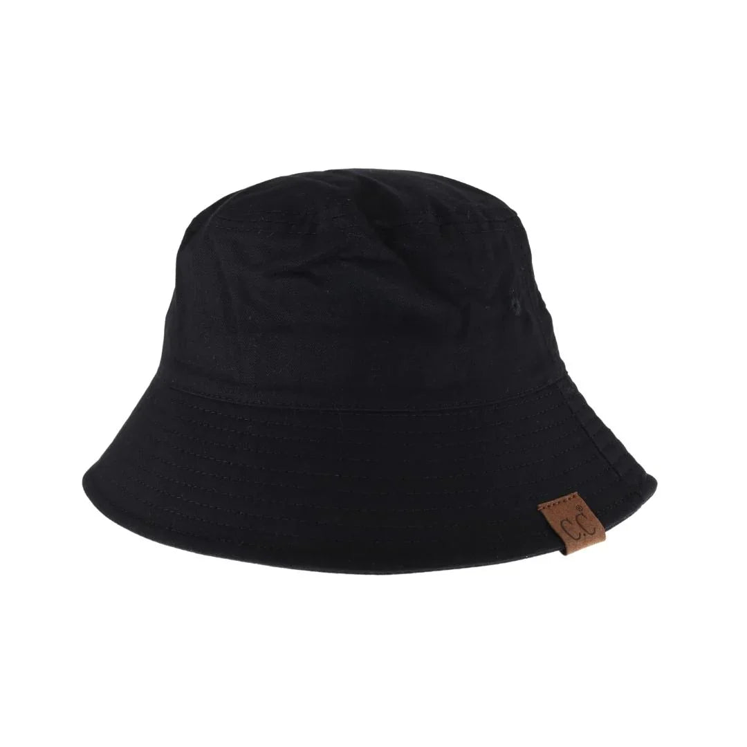 Solid Cotton C.C Bucket Hat