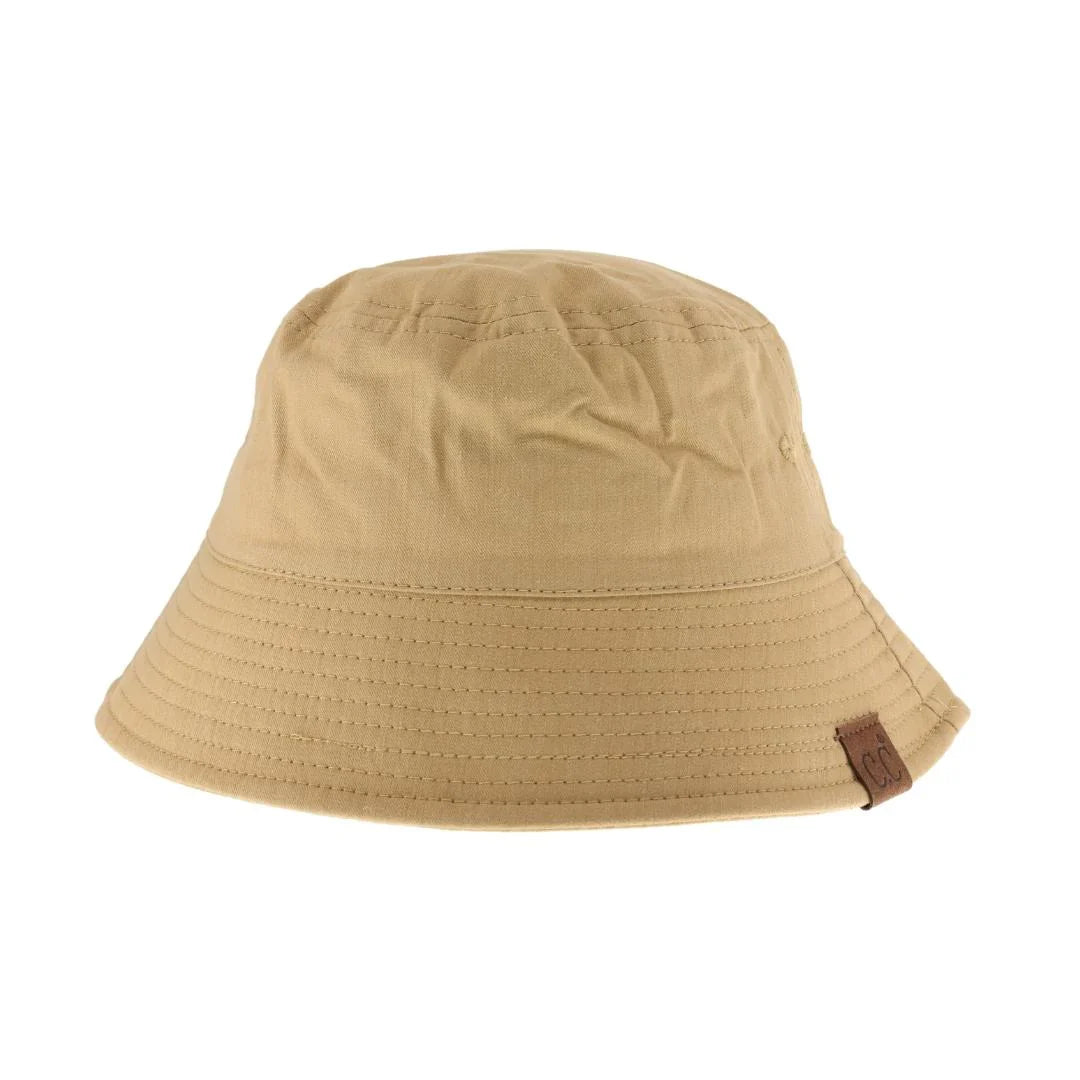 Solid Cotton C.C Bucket Hat