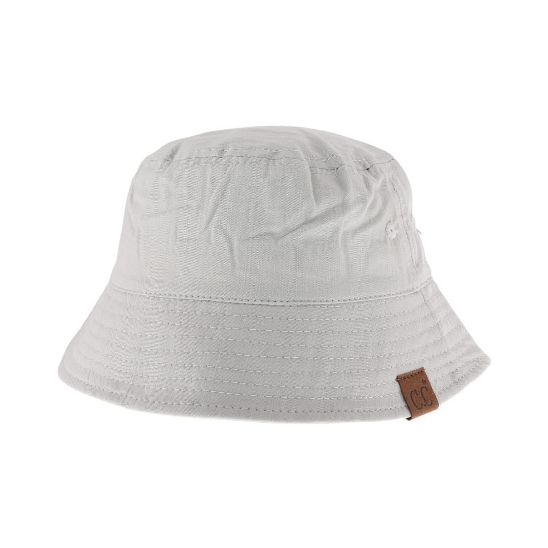 Solid Cotton C.C Bucket Hat