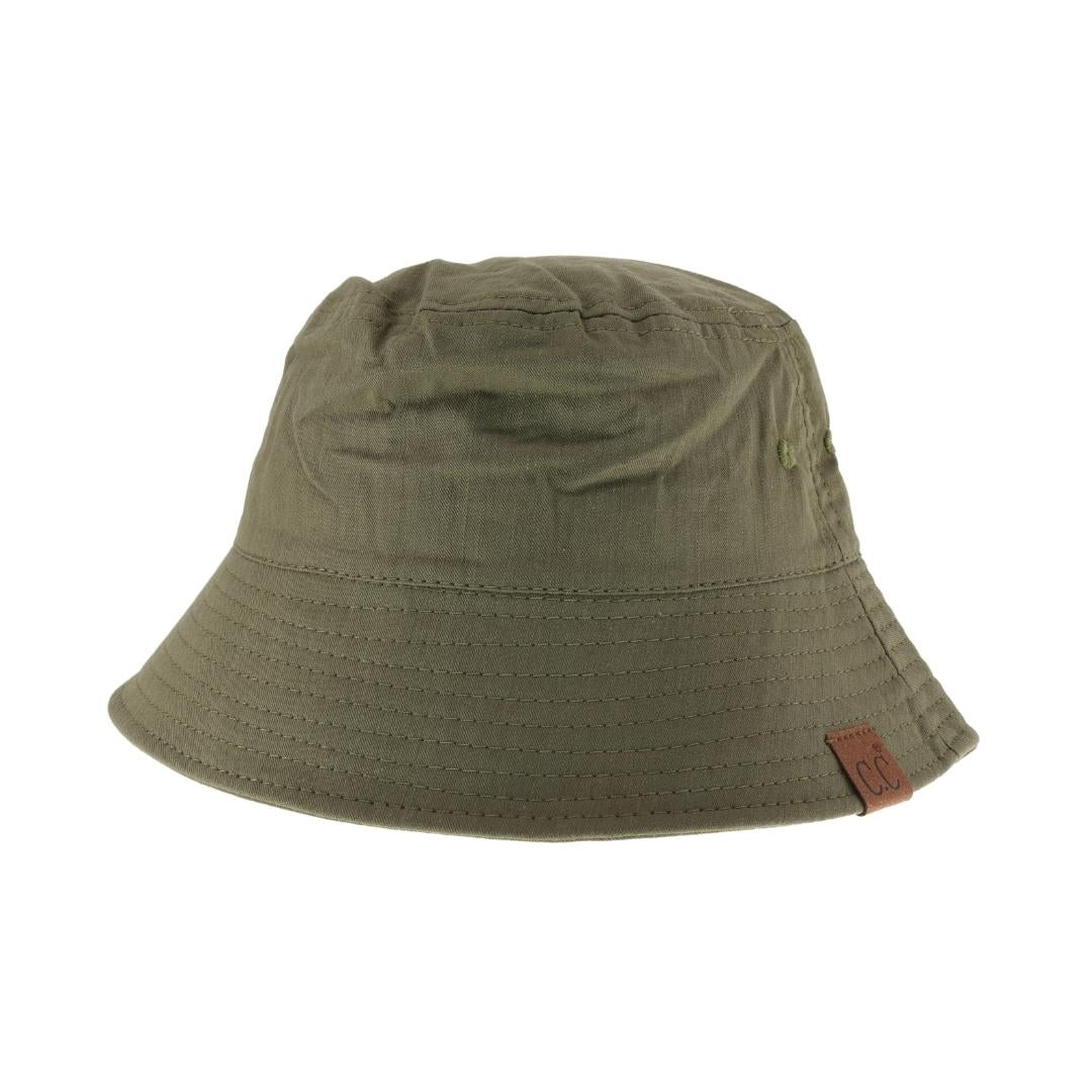 Solid Cotton C.C Bucket Hat