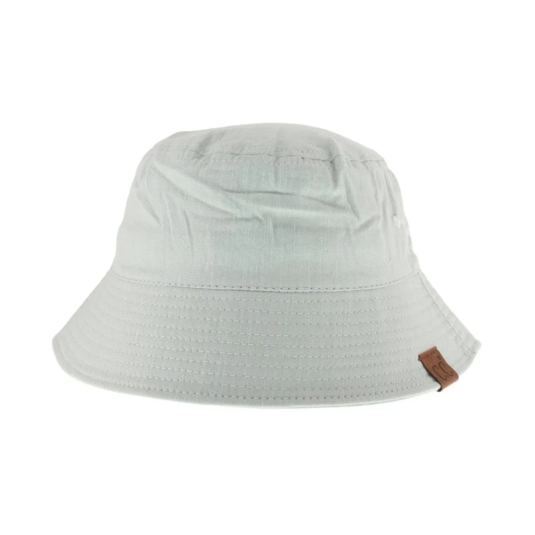 Solid Cotton C.C Bucket Hat