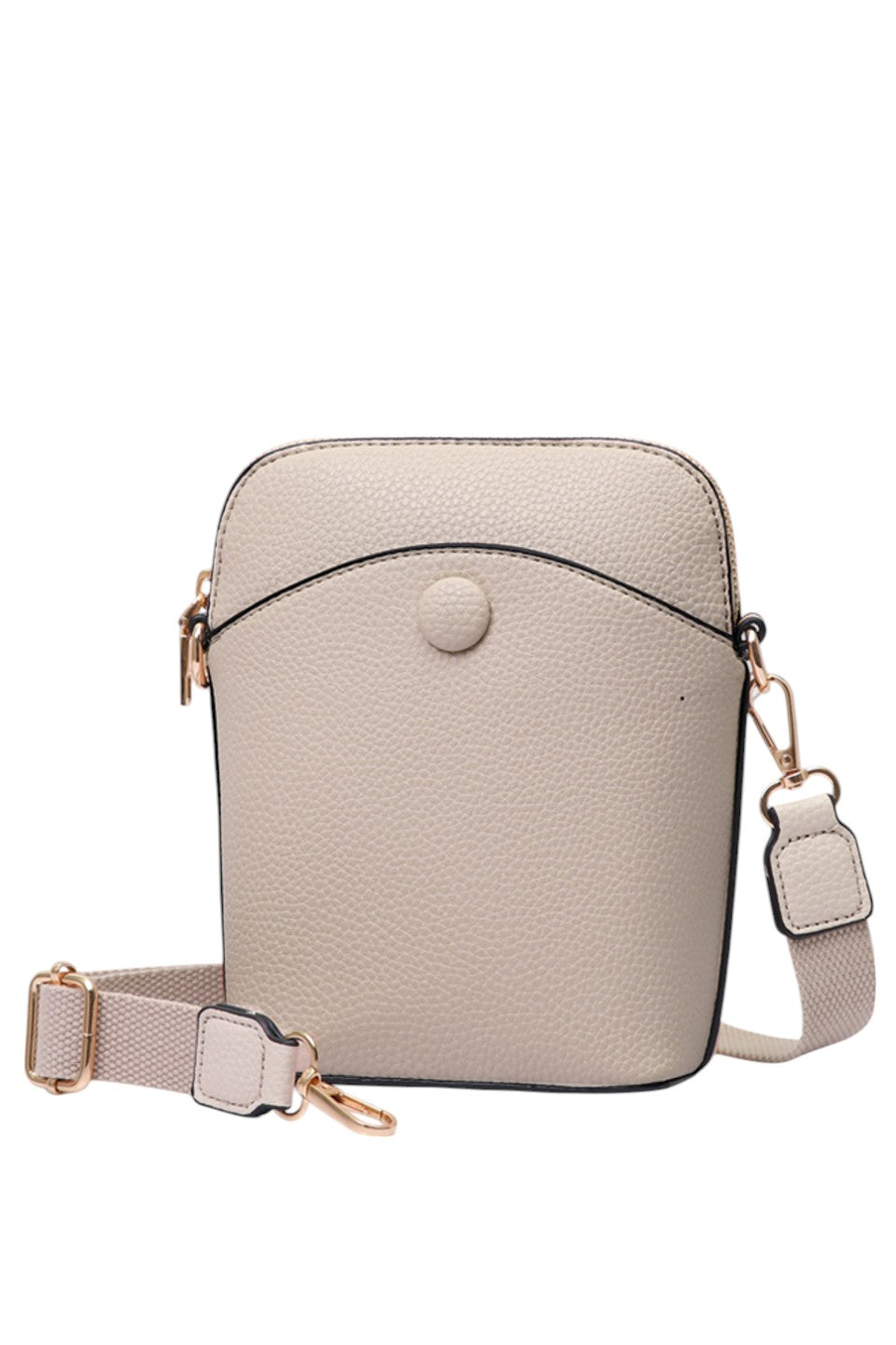 Solid PU Mini Crossbody Bag