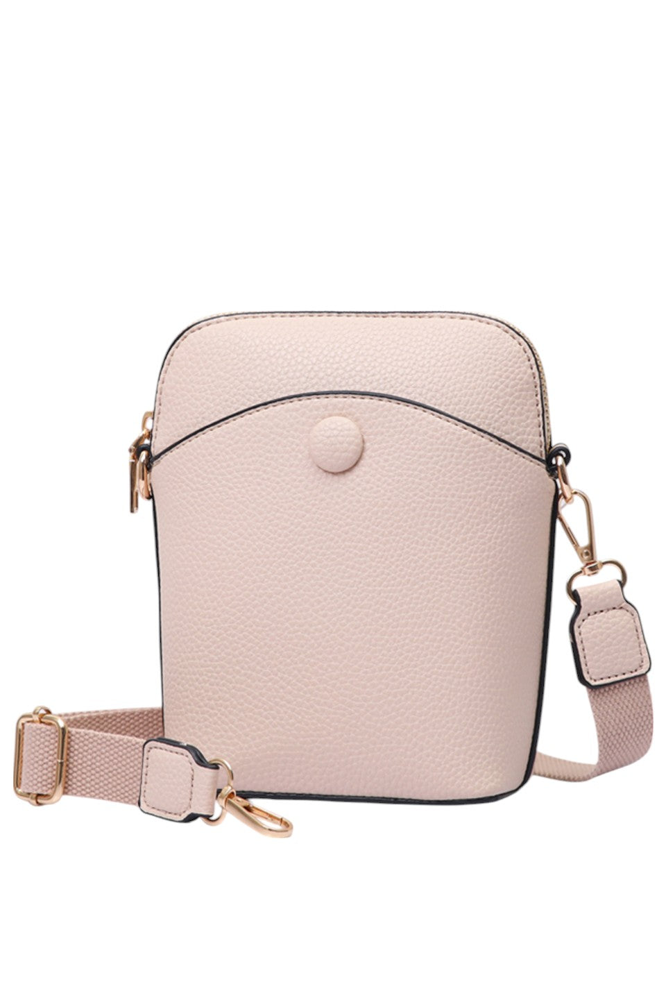 Solid PU Mini Crossbody Bag