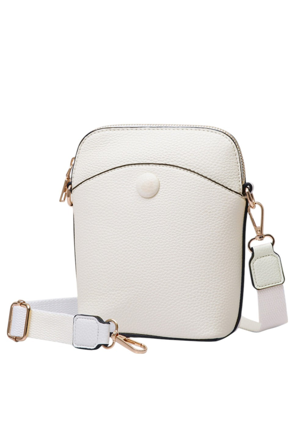 Solid PU Mini Crossbody Bag