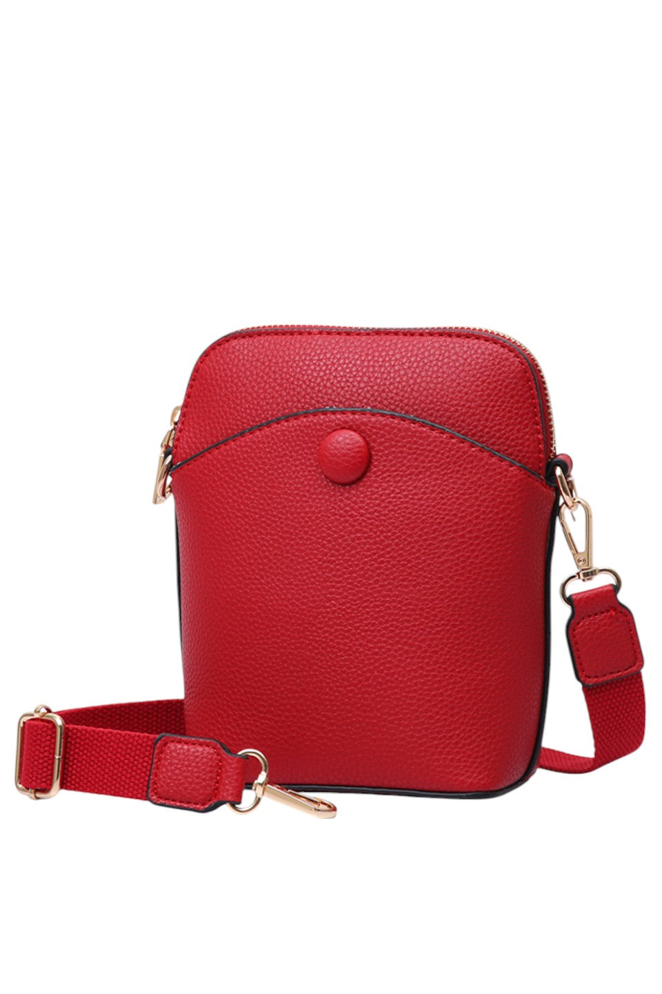 Solid PU Mini Crossbody Bag