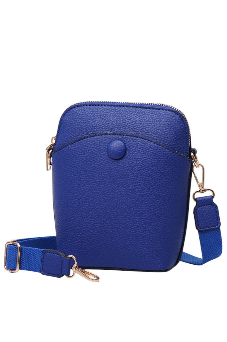 Solid PU Mini Crossbody Bag