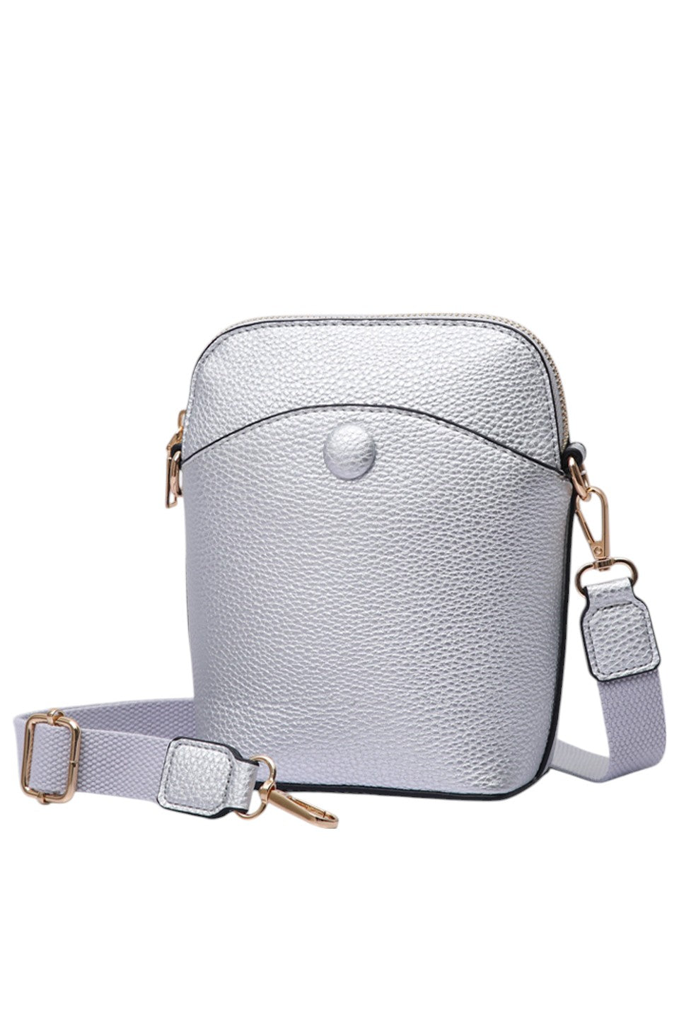 Solid PU Mini Crossbody Bag