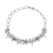 STAR CHOKER NECKLACE Y2K STAR CHOKER