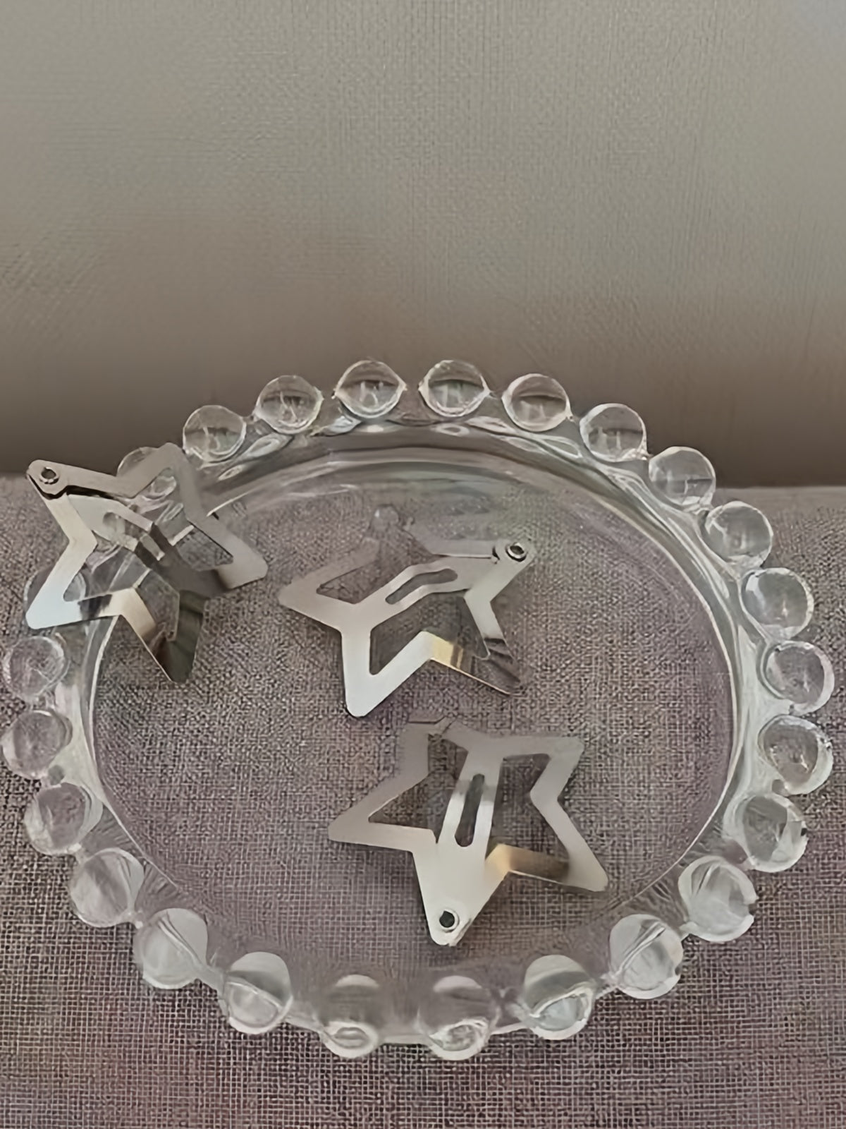 STAR HAIR CLIPS SET - GEOMETRIC METAL JEWELRY