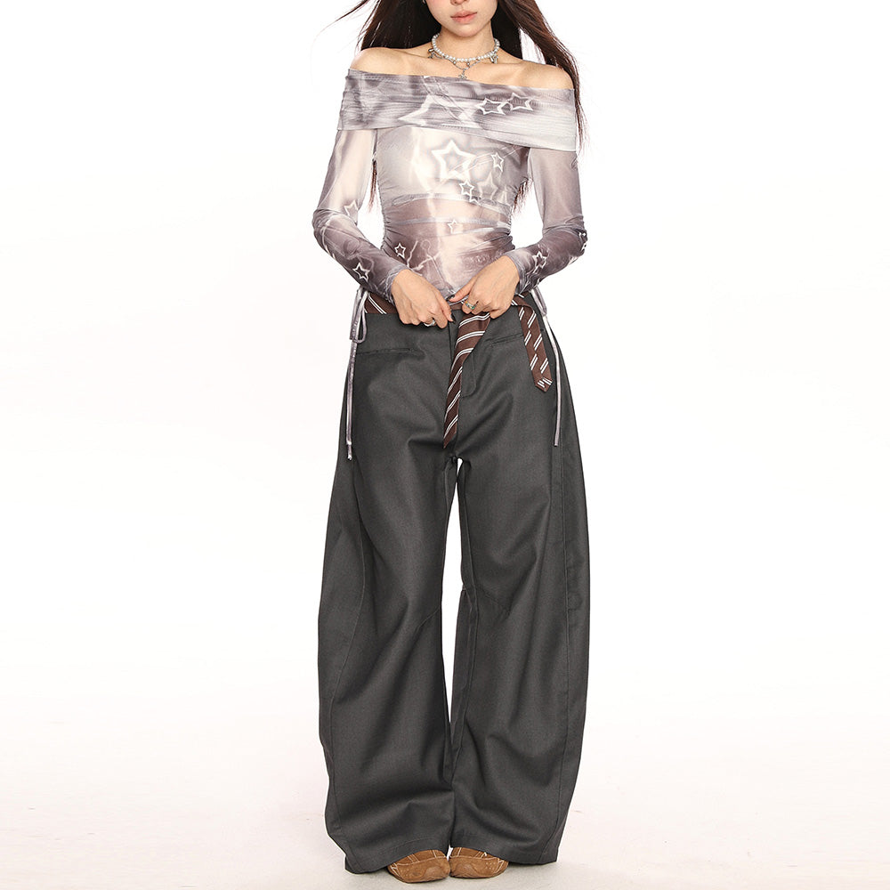 STAR MESH TOP Y2K SPACE VIBES Y2K MESH