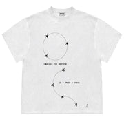 STAR PATH T-SHIRT COSMIC CHOICE GRAPHIC