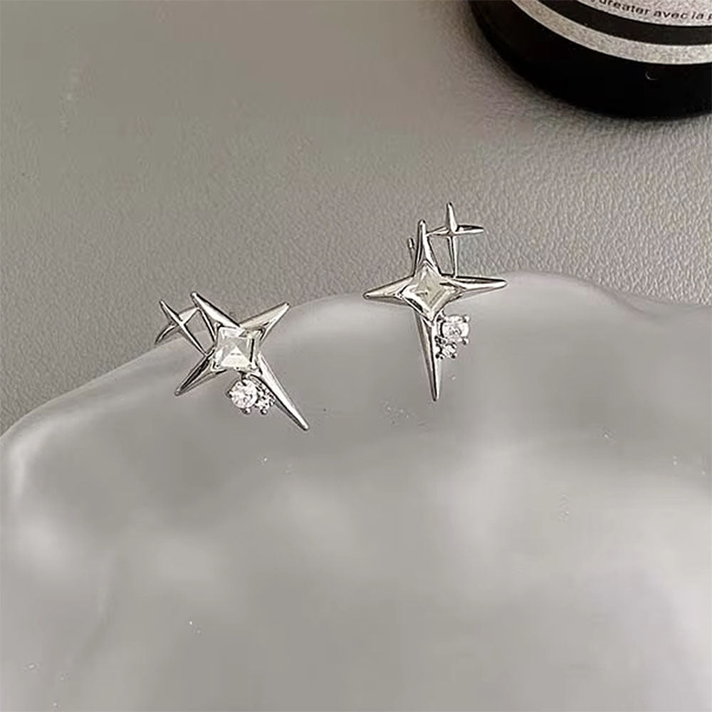 STAR STUD EARRINGS ZINC ALLOY CHILD AESTHETIC
