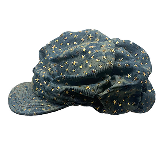 STAR STUDS DENIM HAT Y2K STARS