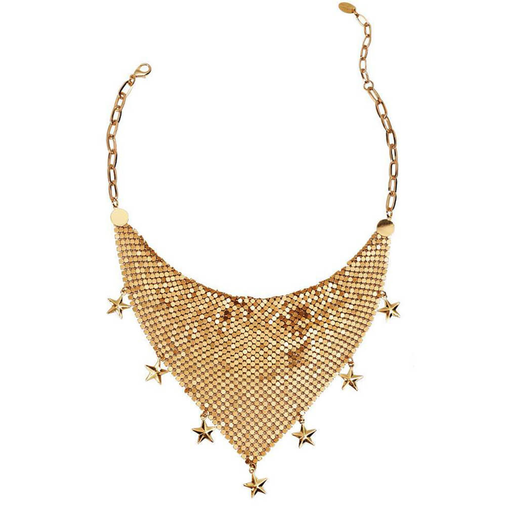 STARLIT BANDANA METALLIC Y2K HEAD SCARF