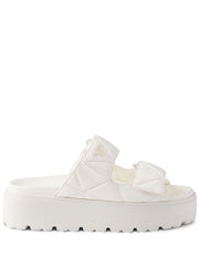 Prada Women 45Mm Padded Leather Sandals