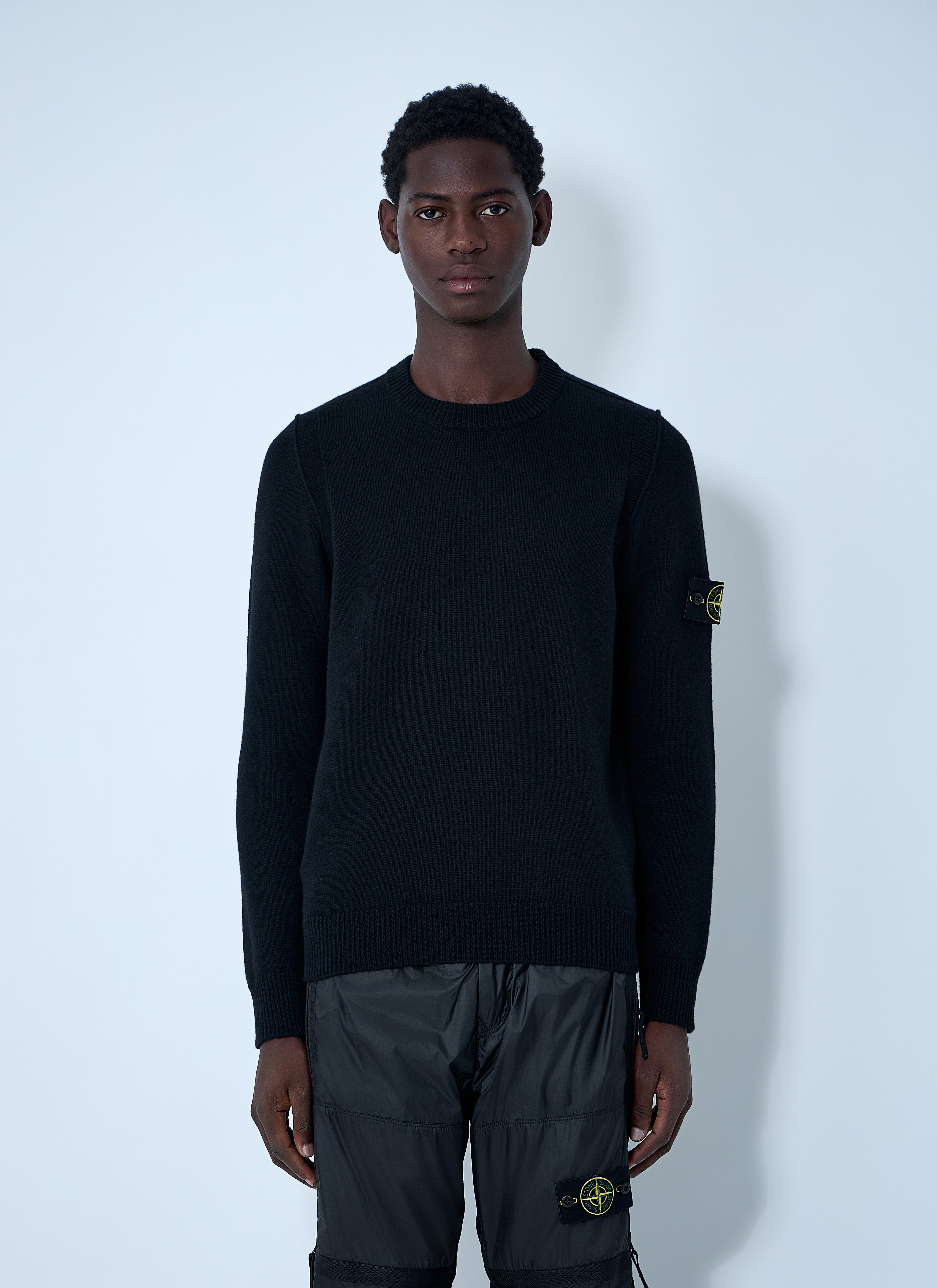 Stone Island Men Wool-Blend Sweater