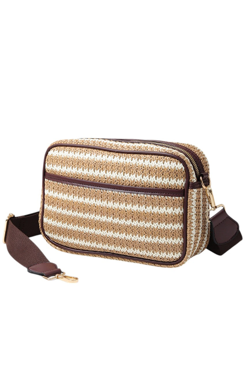 Straw Camera Bag
