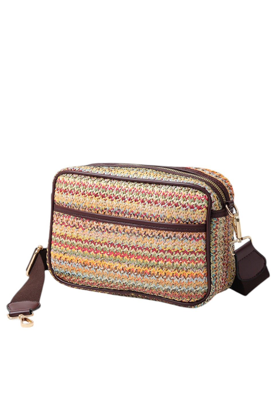 Straw Camera Bag
