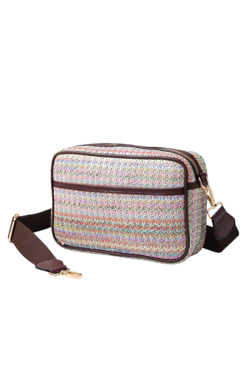 Straw Camera Bag
