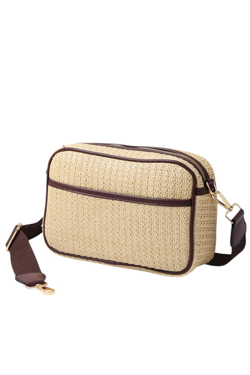 Straw Camera Bag