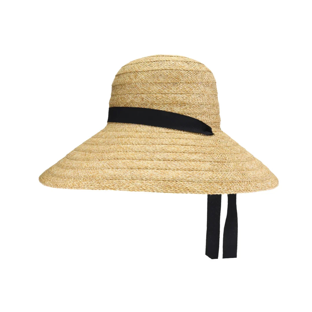 Straw Tie Band C.C Beach Hat