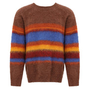 STRIPED SWEATER MULTICOLOR STRIPED COZY DESIGN