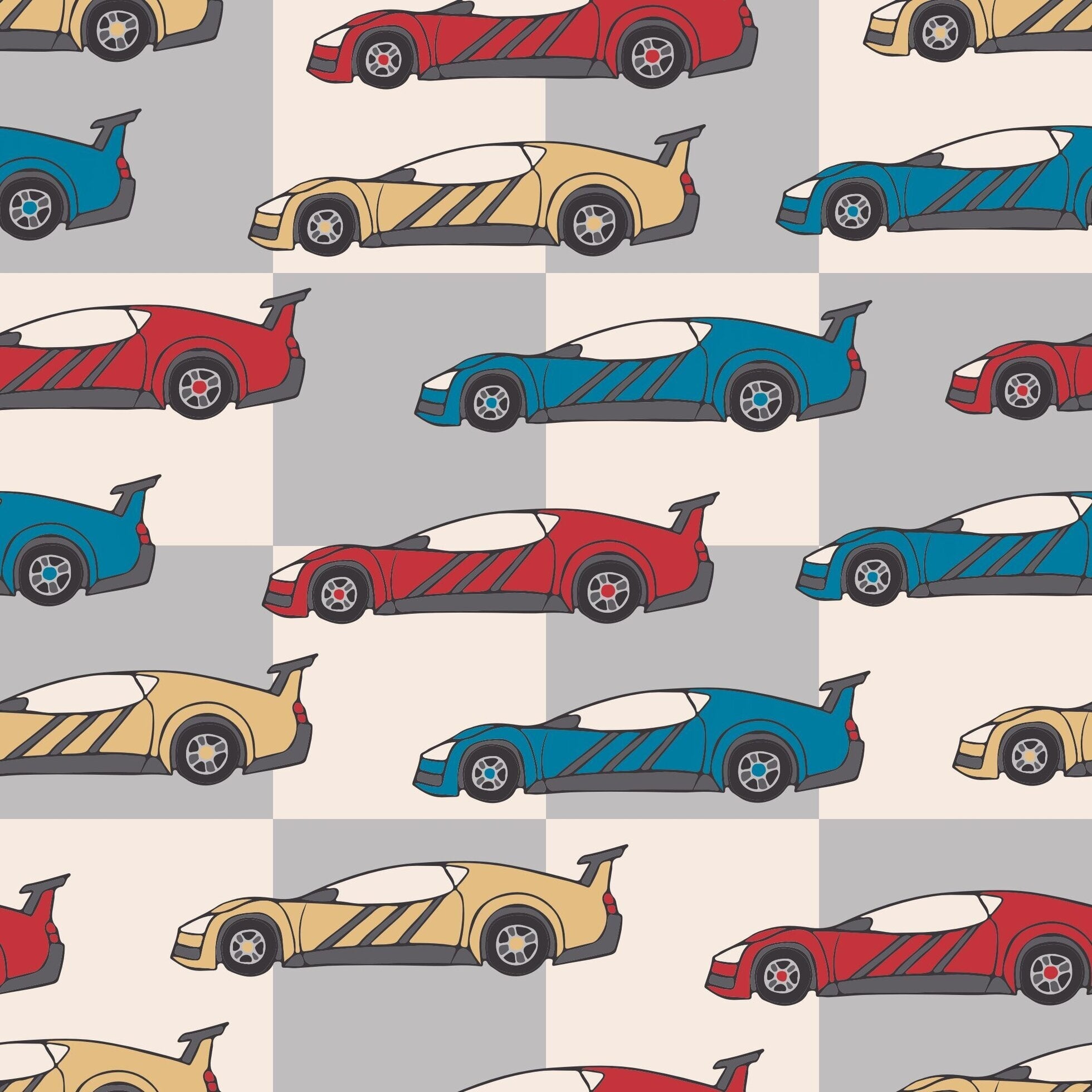 Matchbox Cars Summer Pajama Set