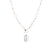 Sunday Best Pearl Toggle Necklace