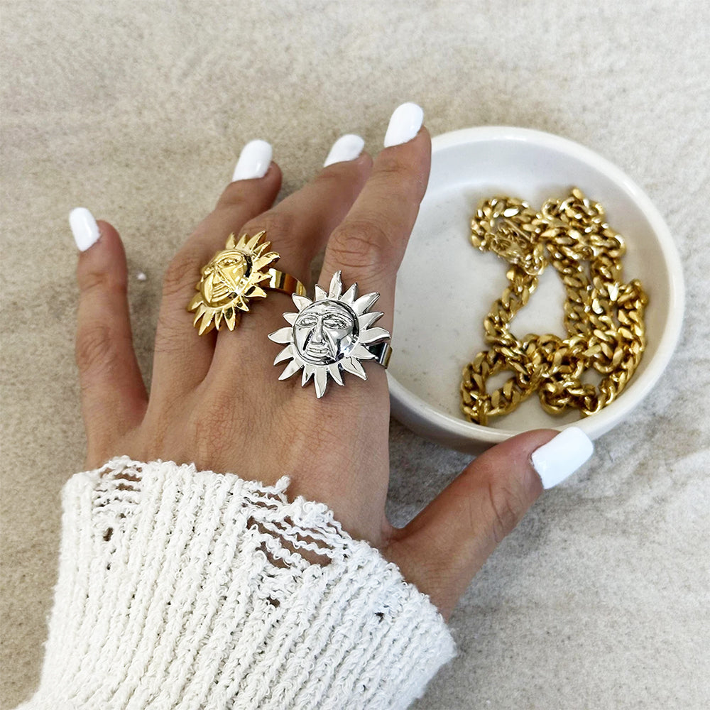 SUNSHINE SUN RING CELESTIAL JEWELRY COLLECTION
