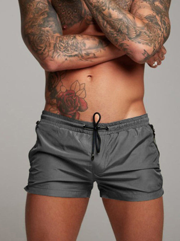 Sweatpants Fitness Running Shorts Men’s Short Pants - Grey / M