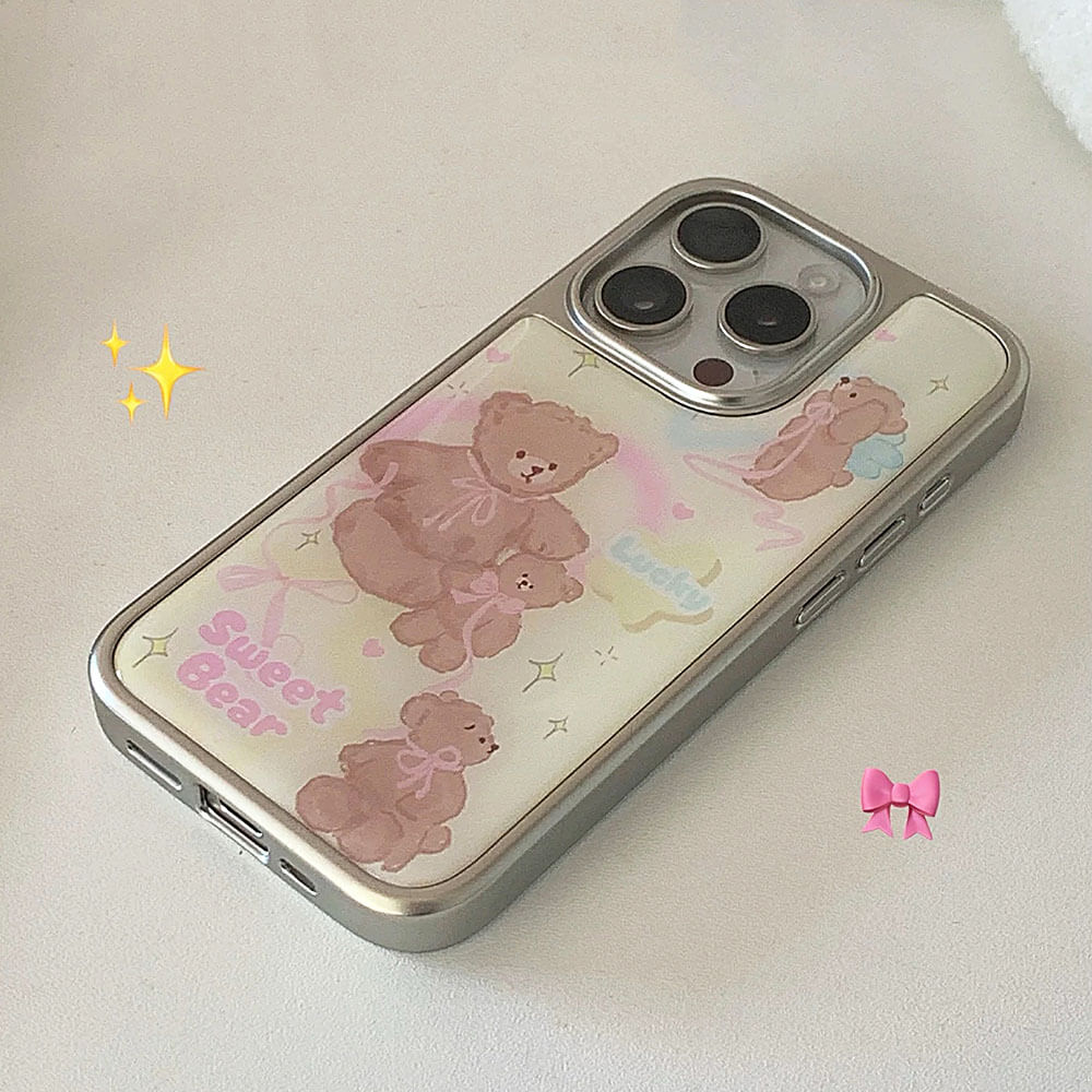 SWEET BEAR AESTHETIC IPHONE CASE BEAR AESTHETIC