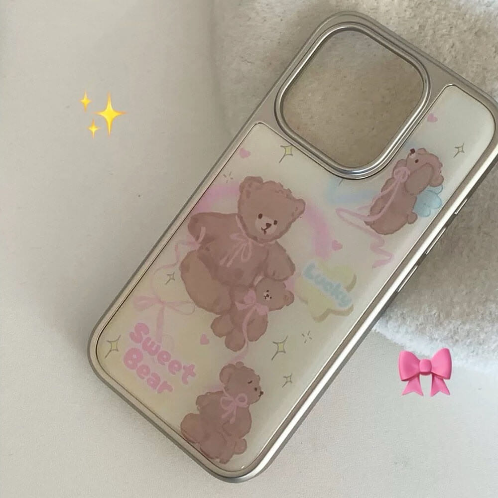 SWEET BEAR AESTHETIC IPHONE CASE BEAR AESTHETIC