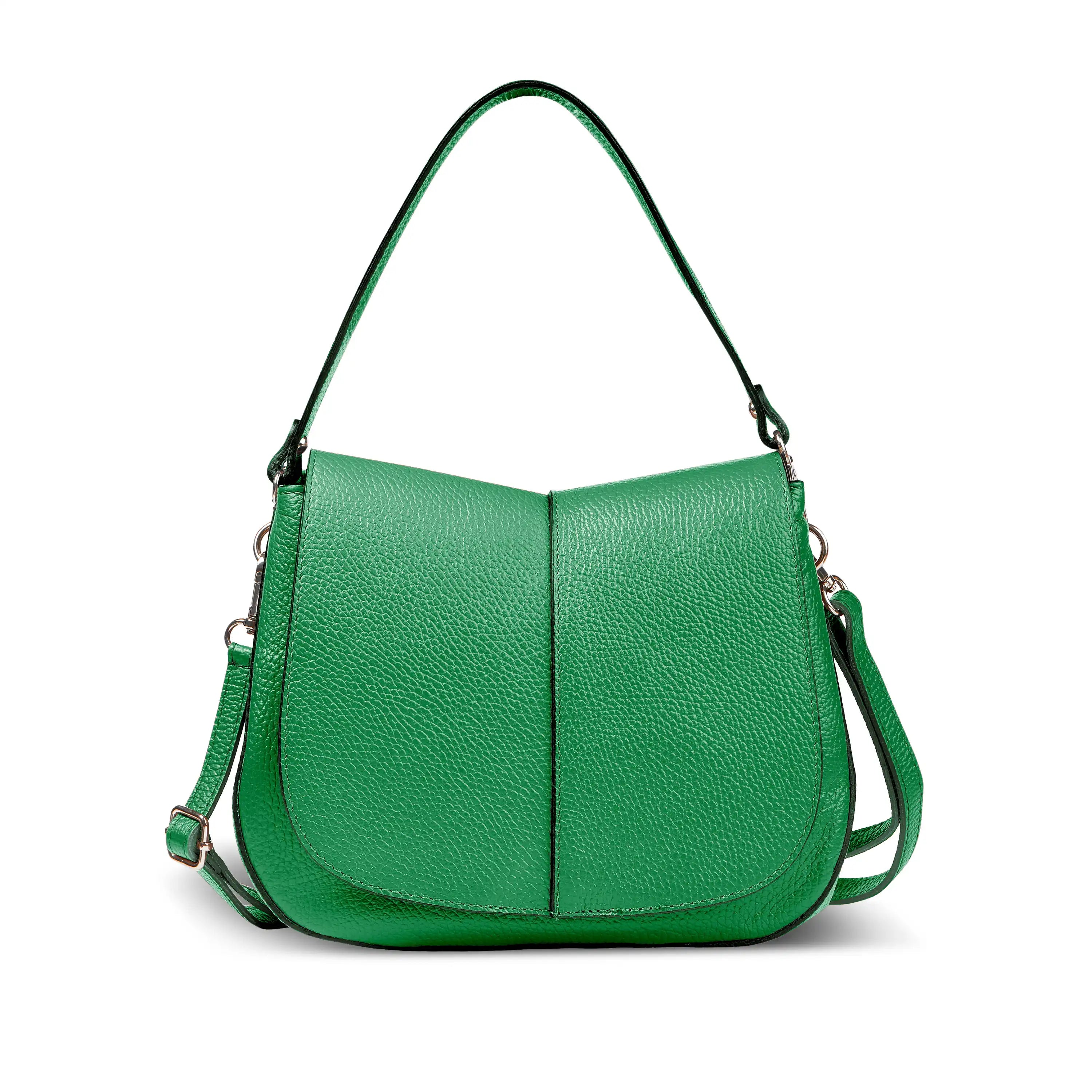 Italian Full-Grain Leather Shoulder Bag | Terni