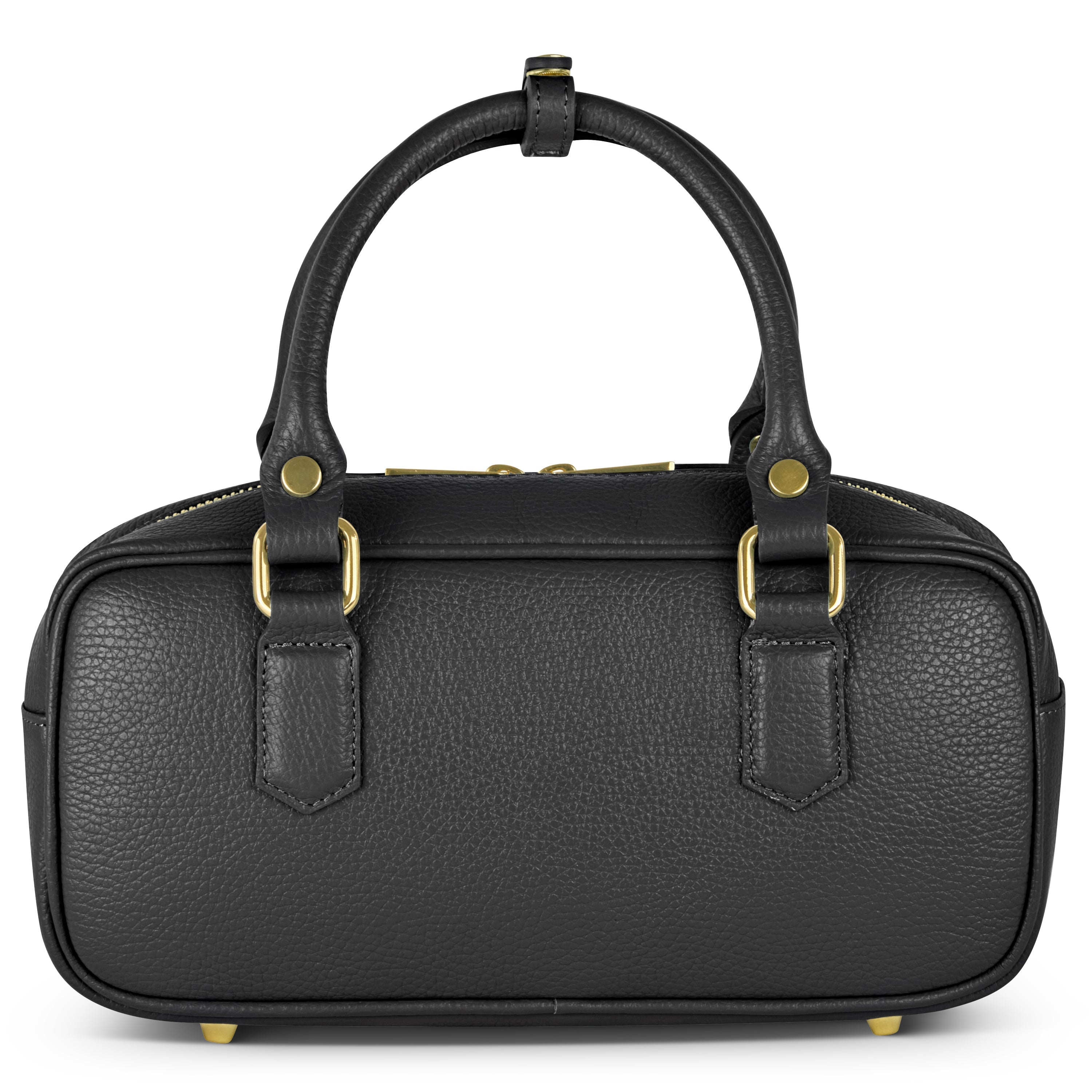 Italian Full-Grain Leather Top-Handle Bag | Venezia