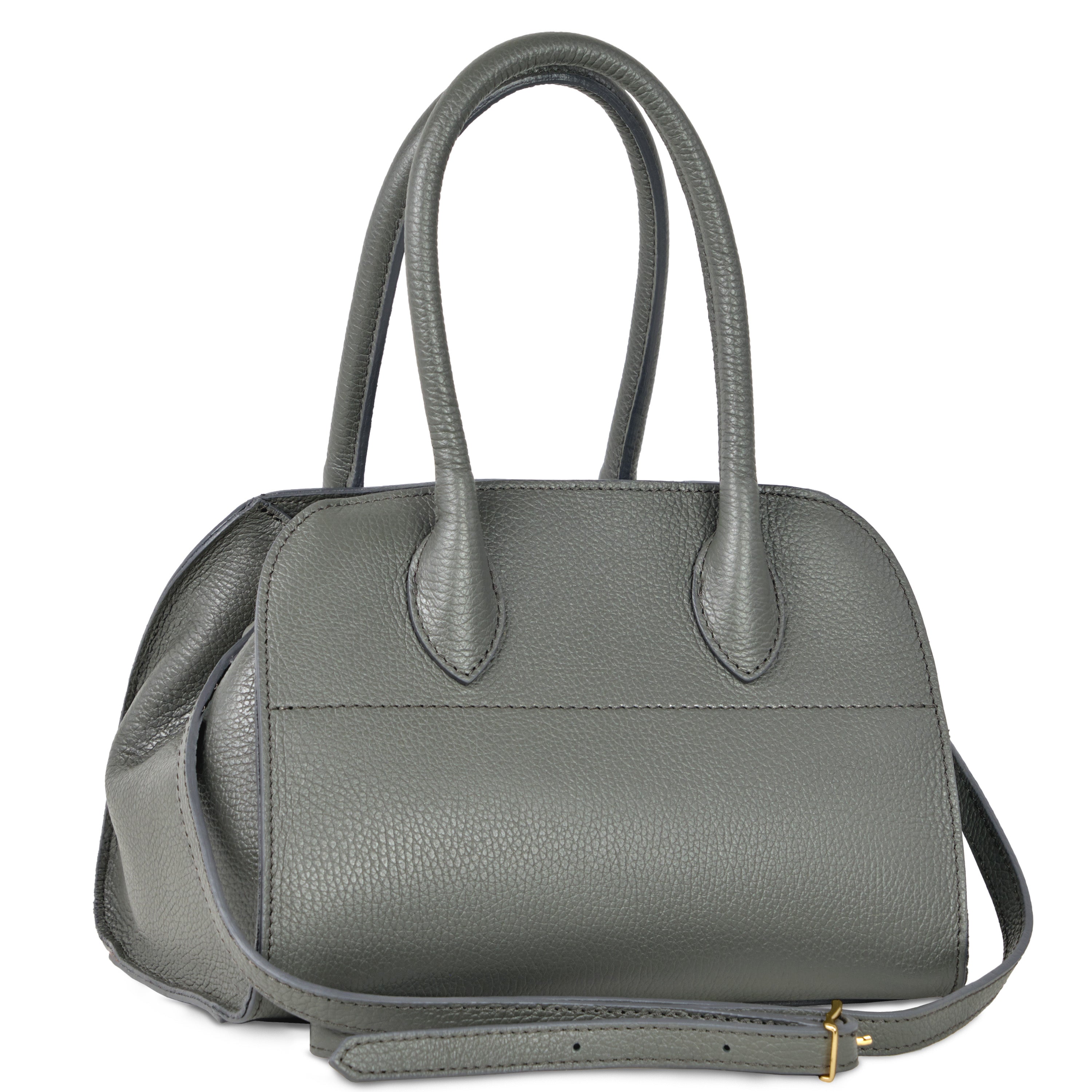Italian Full-Grain Leather Top-Handle Bag | Sanremo