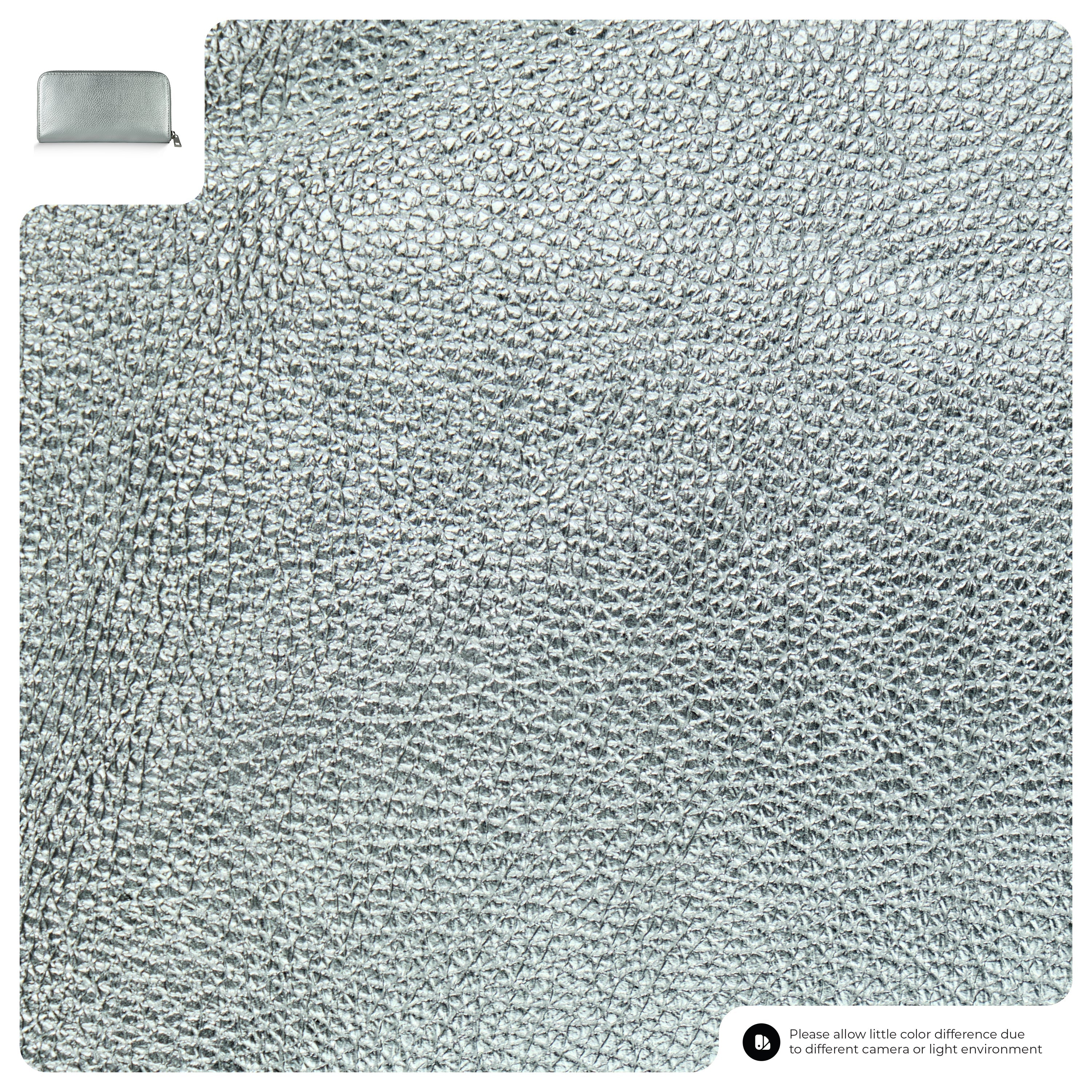 Italian Metallic Full-Grain Leather Wallet | Udine