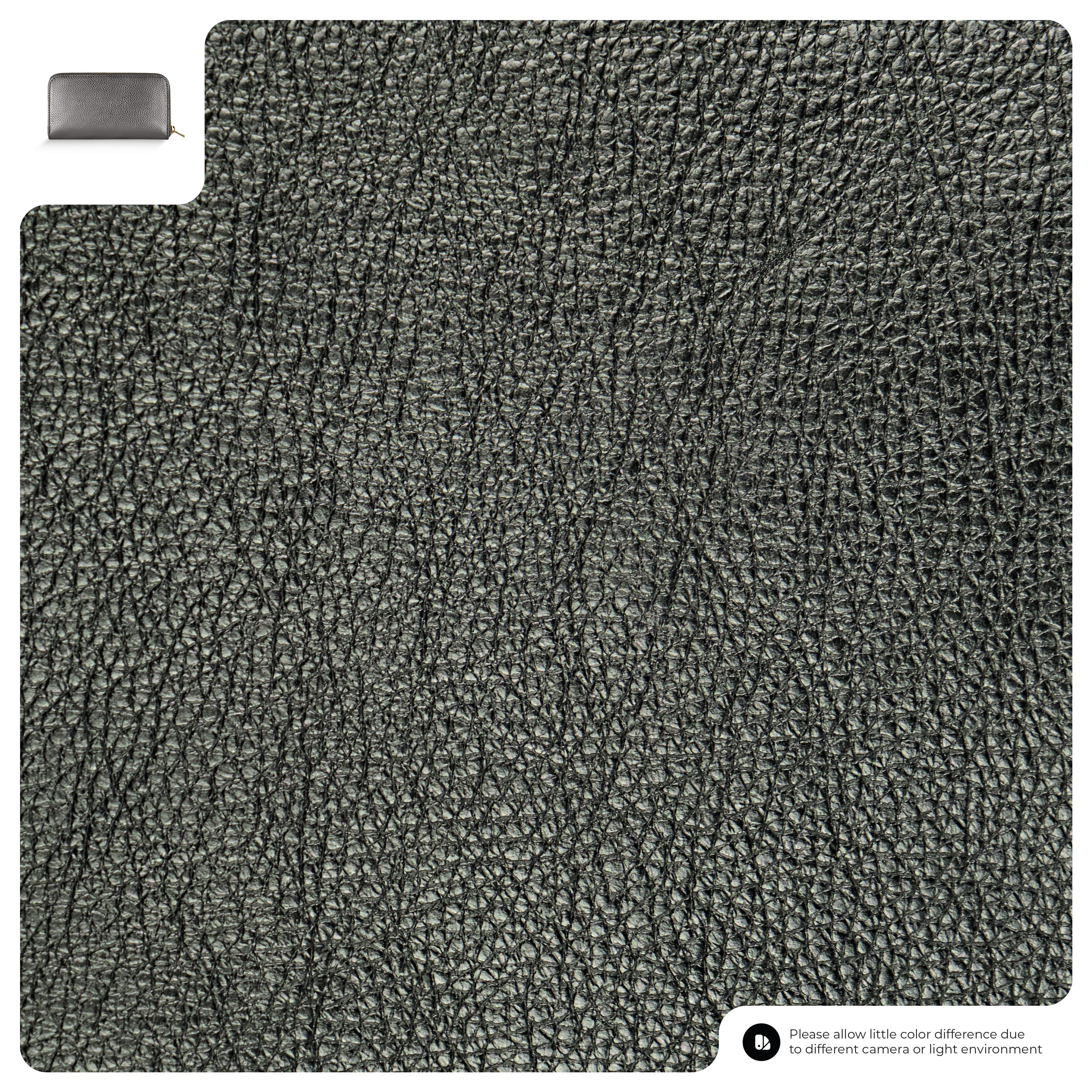 Italian Metallic Full-Grain Leather Wallet | Udine
